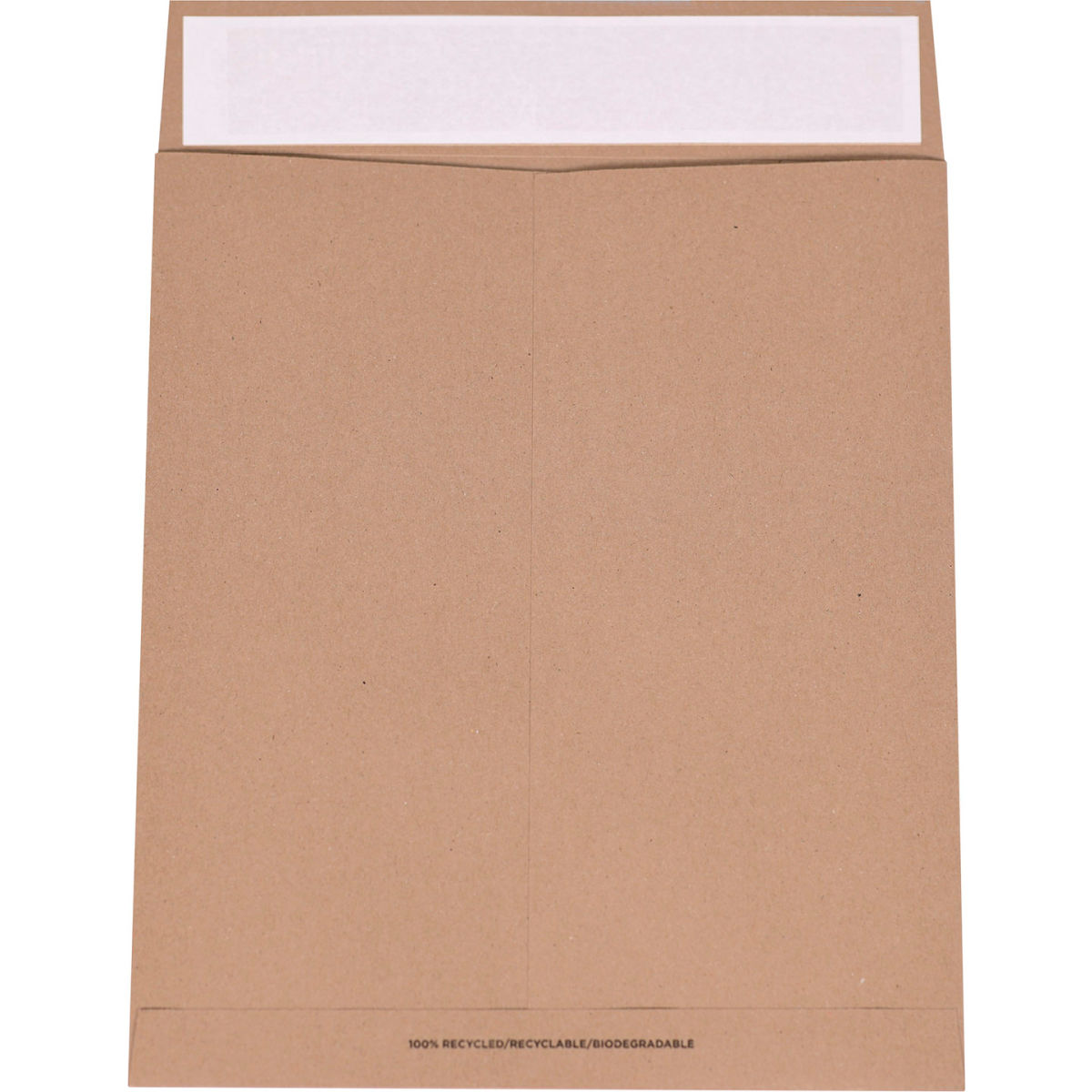 B3203425 Flat Mailer, 12.5 x 15 in. Kraft - Brown - Pack of 250