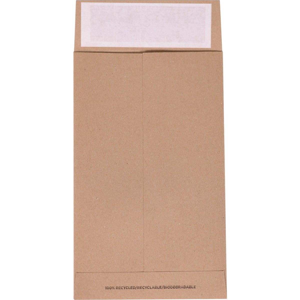 B3203409 Flat Mailer, 7.25 x 12 in. Kraft - Brown - Pack of 250