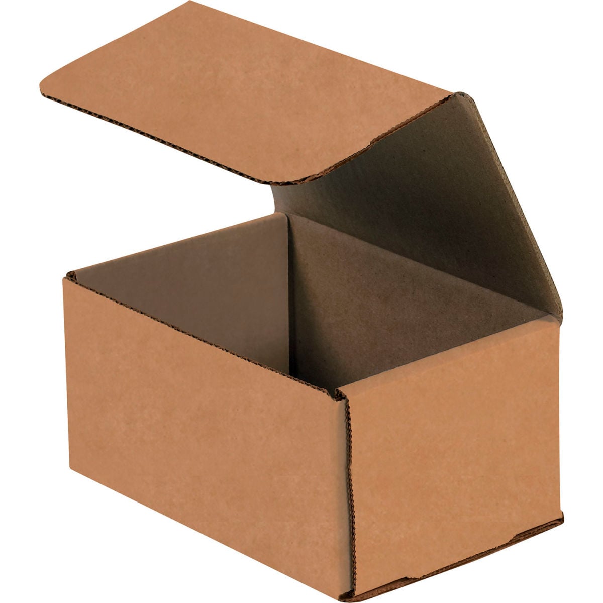 B3203398 Literature Mailers, 6 x 4 x 3 in. Kraft - Brown - Pack of 25