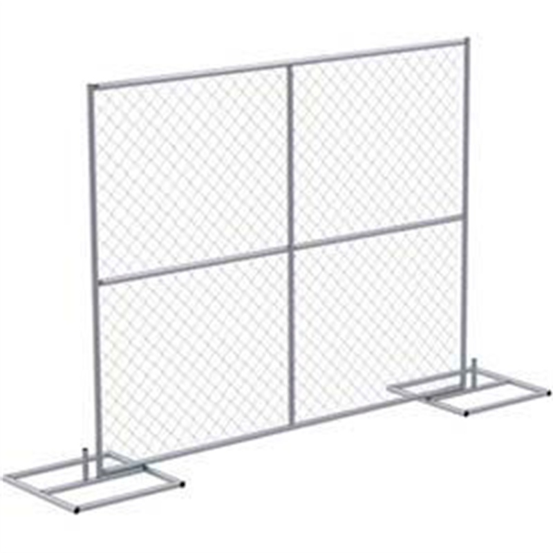 436650 Galvanized Steel Construction Barrier Starter Unit, 7.5 x 72 in.