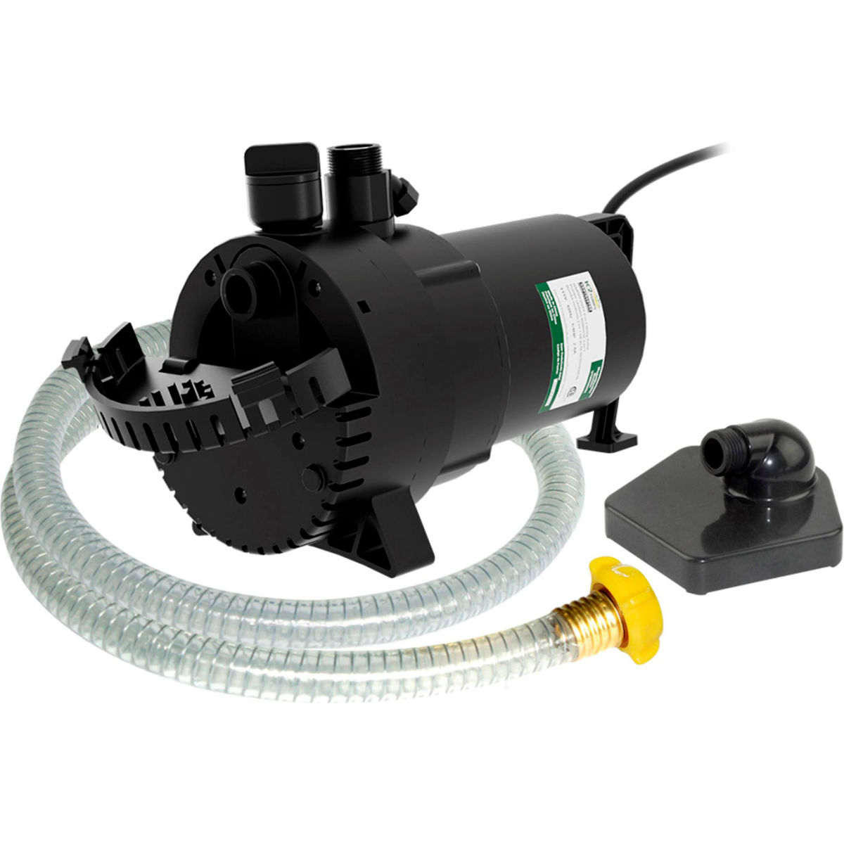 B3191244 0.25 Hp Harsh Duty 2-in-1 Utility Pump, 115V - 27 GPM