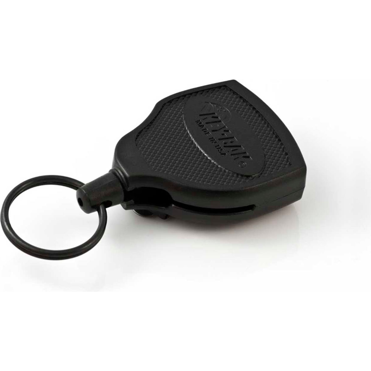 B1605094 No.SUPER48 S48K Locking Retractable Key Reel 48 in. Kevlar Cord Polycarbonate Case Belt Clip - Black - Pack of 12