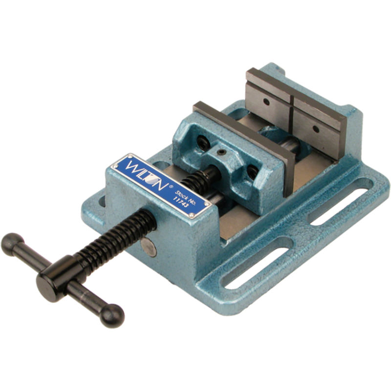 B3081196 6 in. Wilton Low Profile Drill Press Vise - Gray