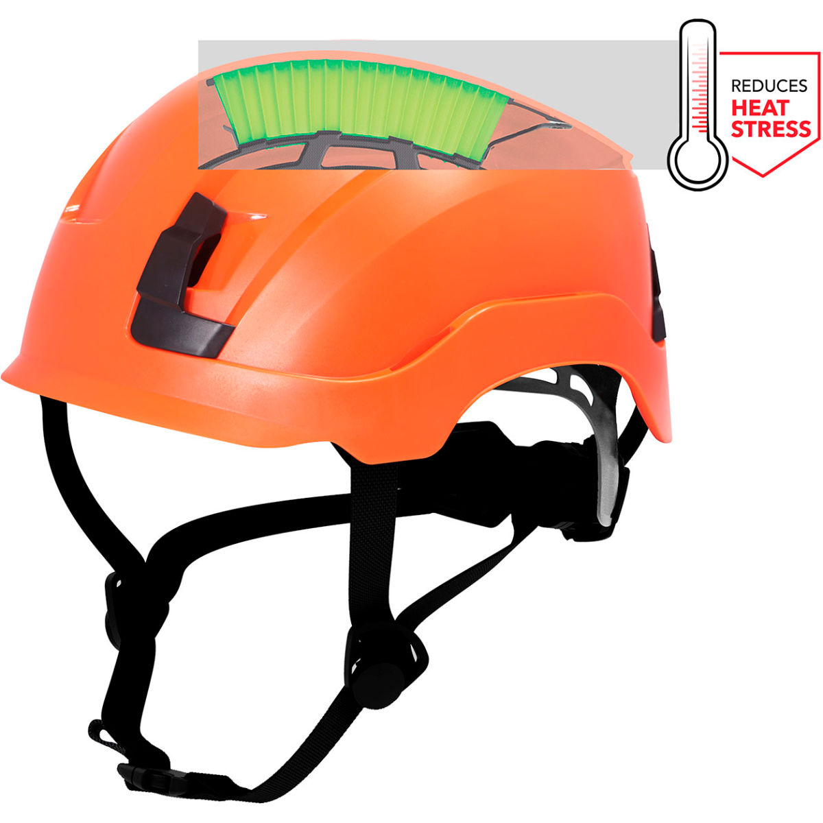General Electric Vented Safety Helmet (GH400W, GH400Y, GH400O, GH400GN, GH400R, GH400B, GH400G, GH400BK) (216762)