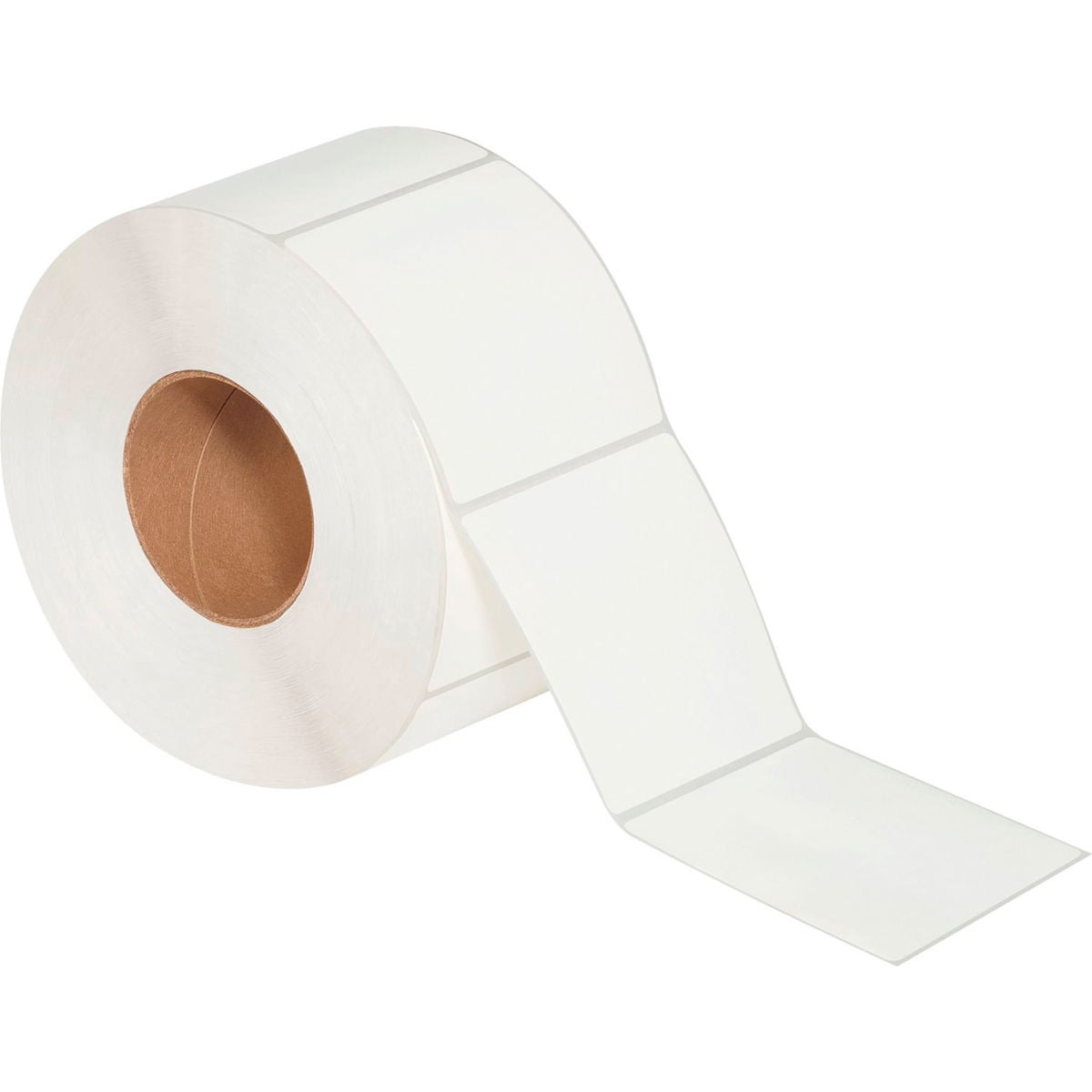 B3203874 Thermal Transfer Labels, 6 x 6 in. - 3 in. Core - White - 4 Rolls per Case