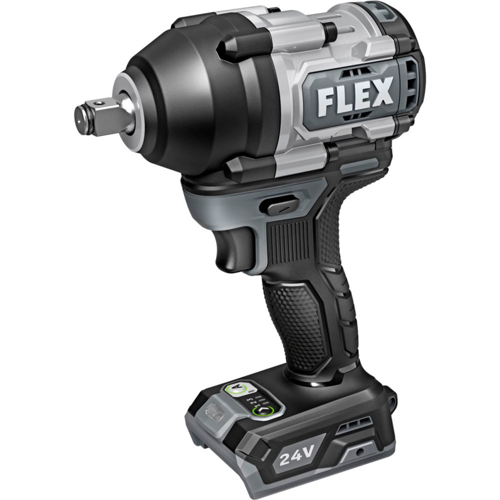 Chervon North America B3168409 Flex Cordless 0.5 in. Mid Torque Impact Wrench Bare Tool Without Battery - 24V