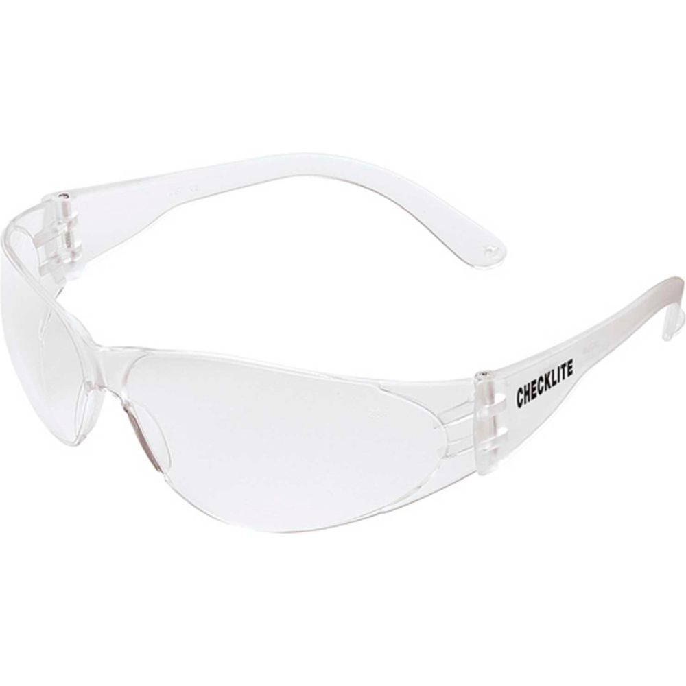 7938200 Checklite Clear Lens Safety Glasses - Uncoated CL010