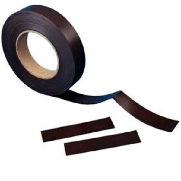 B245589 Plain Magnetic Roll Stock - 3 in. x 50 ft. - Black