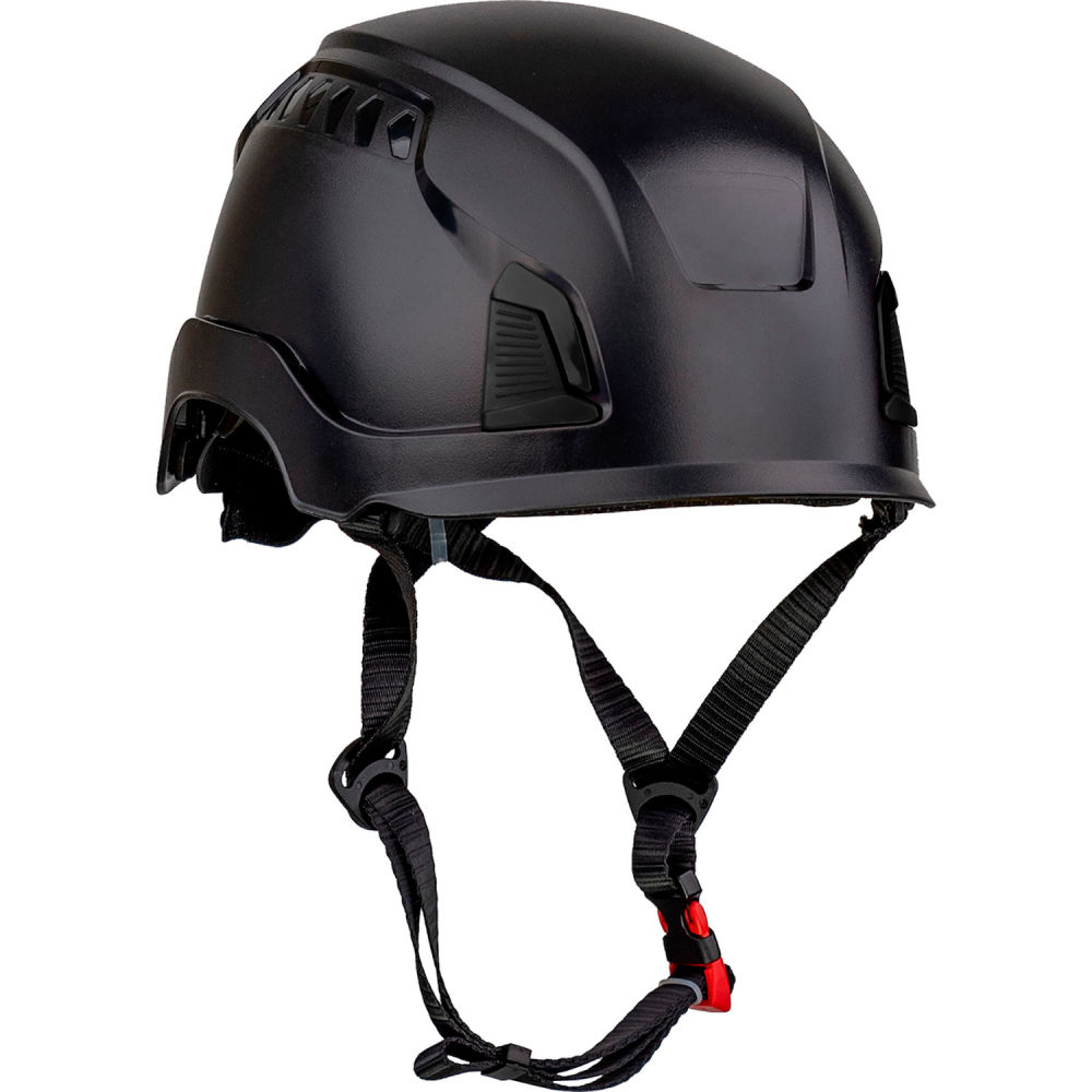 B3186954 Traverse Industrial Climbing Helmet - 4-Point Chin Strap - Non-Vented - Type 1 - Black