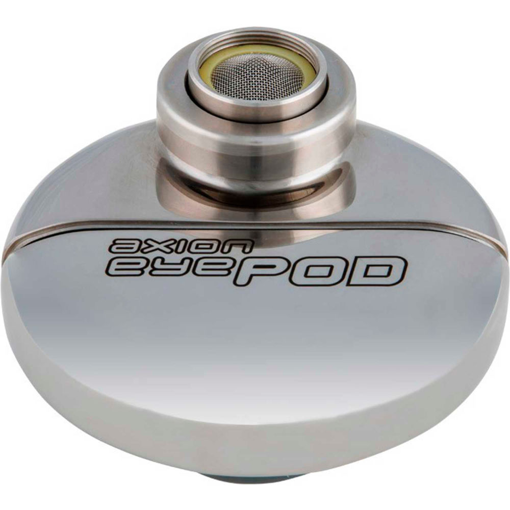 Haws B549137 AXION eye POD 7620 SS Faucet-Mounted Eyewash - Silver