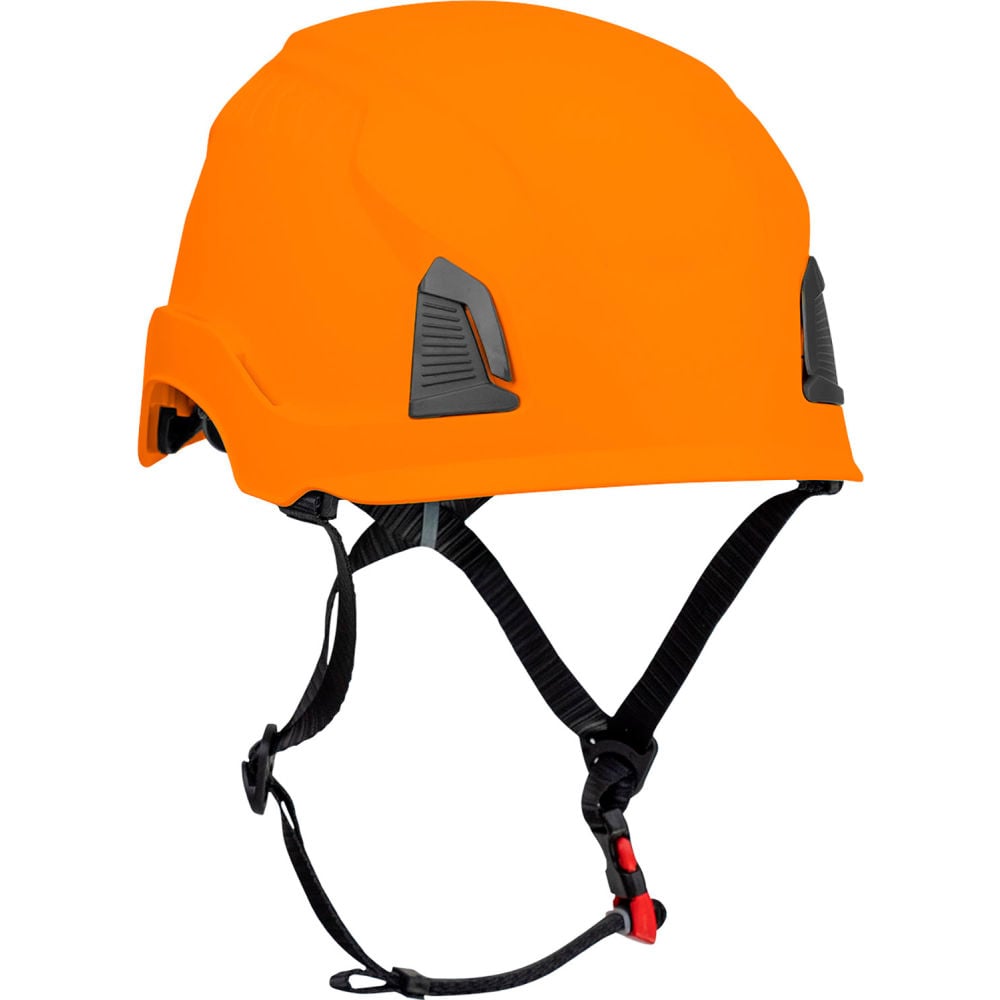 B3186931 Traverse Industrial Climbing Helmet - 4-Point Chin Strap - Non-Vented - Type 1 - Orange