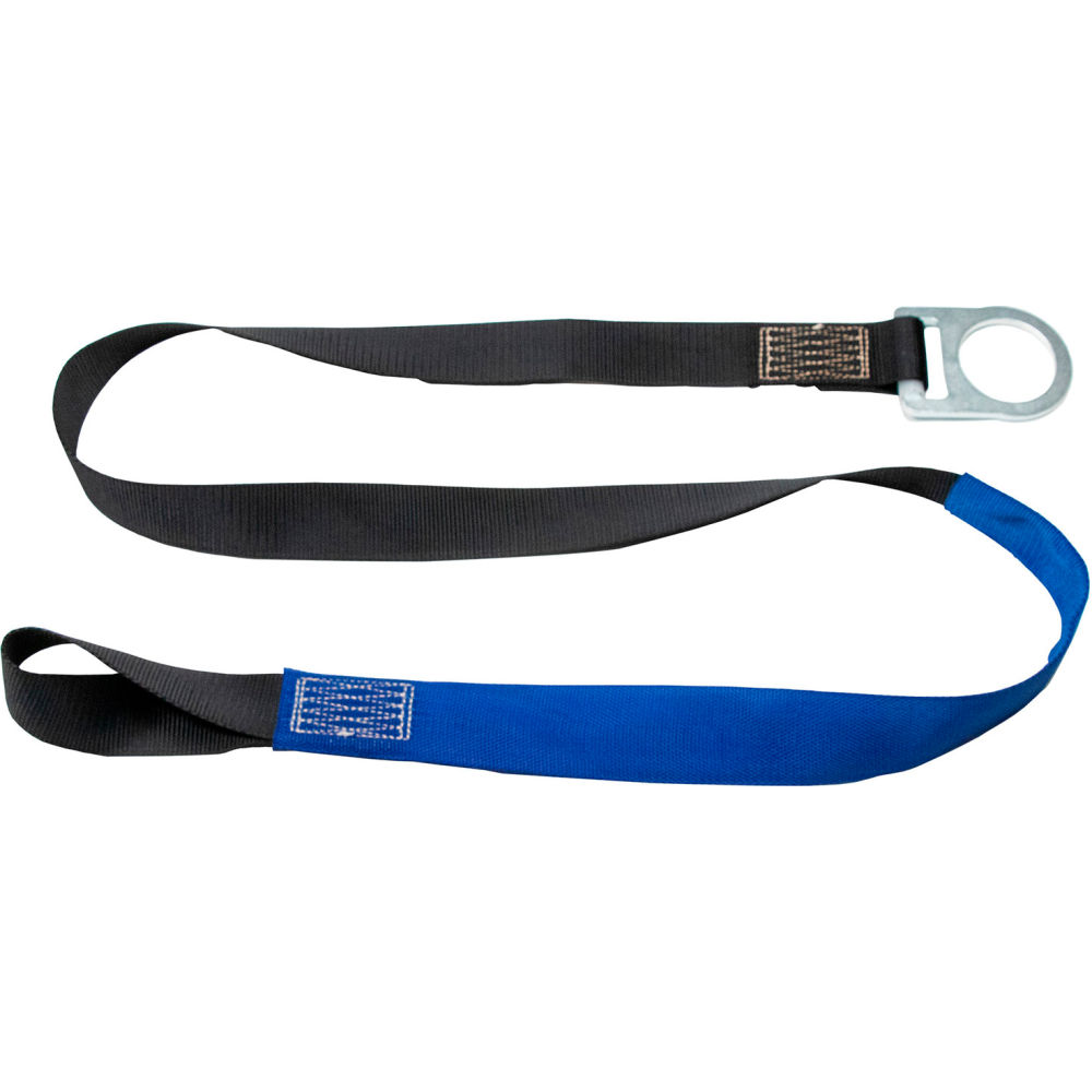 B3126179 Pour in Disposable Anchor Strap - 36 in. - Loop - Blue