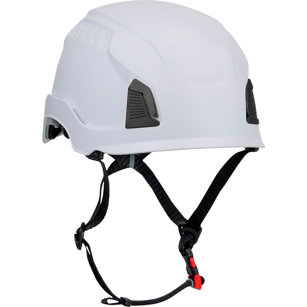 B3186902 Traverse Industrial Climbing Helmet - 4-Point Chin Strap - Non-Vented - Type 1 - White