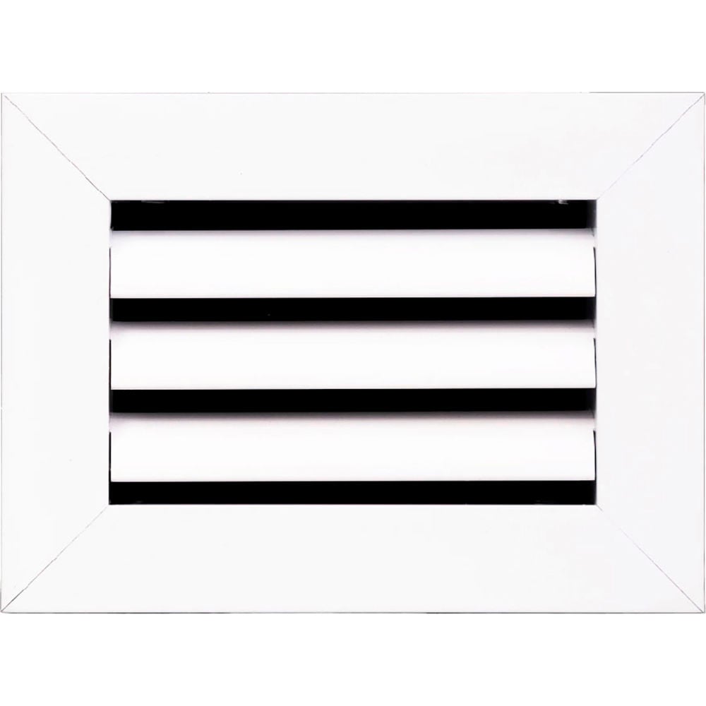 B3214238 ACAMINAIRE Aluminum Return Air Vent Grille, White - 6 x 4 in.