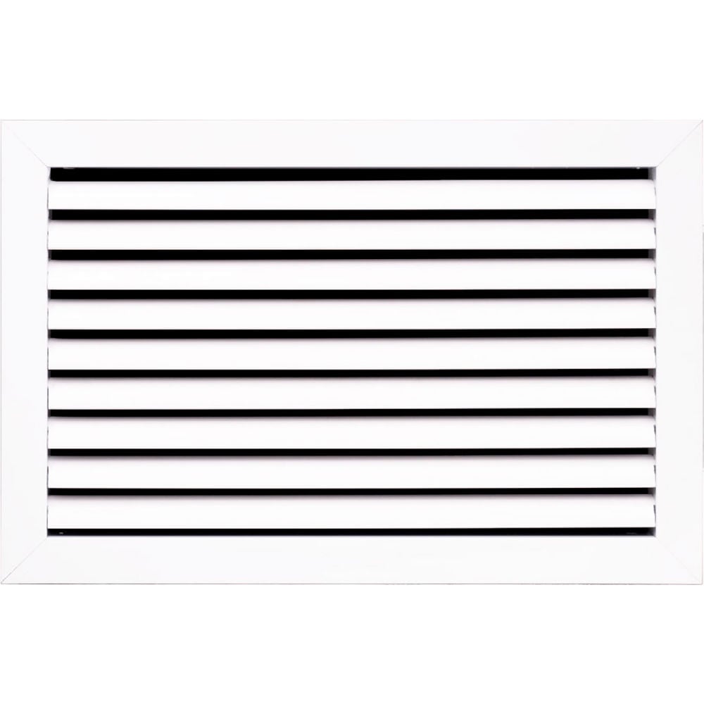 B3214391 ACAMINAIRE Aluminum Return Air Vent Grille, White - 16 x 10 in.