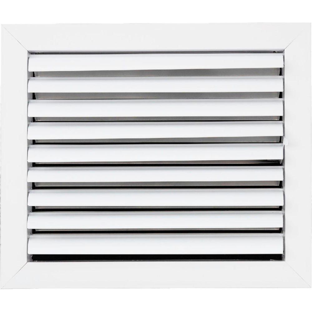 B3214344 ACAMINAIRE 1-Way Aluminum Ceiling Diffuser, White - 14 x 10 in.