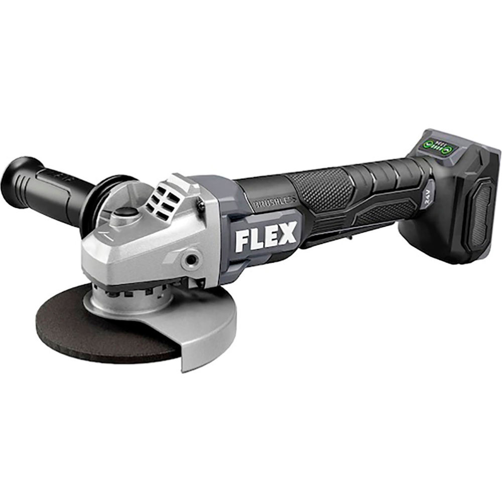Chervon North America B3131349 Flex 5 in. Variable Speed Angle Grinder with Paddle Switch - 24V