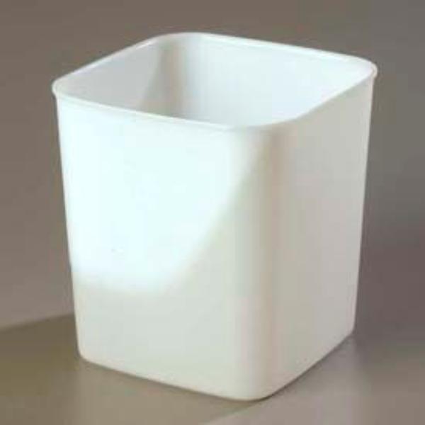 B638086 Stopples Container - 7.5 x 8.453 x 9.25 in. - White