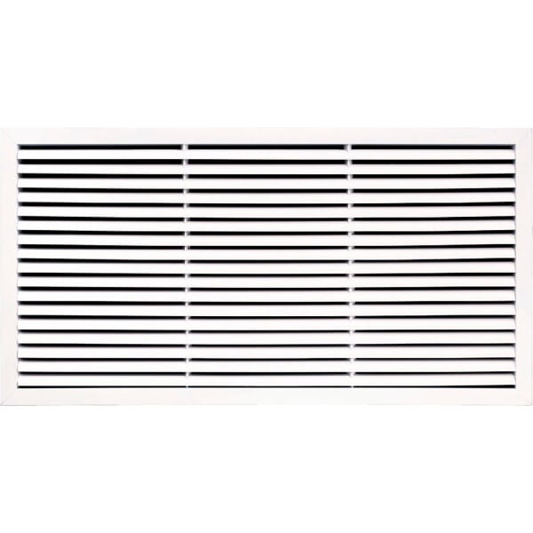 B3214295 ACAMINAIRE Aluminum Return Air Vent Grille - White, 36 x 18 in.
