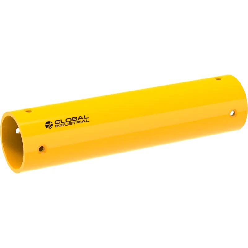 Global Industrial 670873 Plastic Guard Rail - 3 ft. x 6 in. Dia. - Yellow