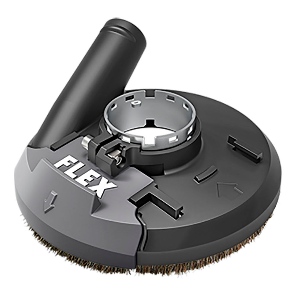 Chervon North America B3131299 Flex 4 to 5 in. Surface Grinding Dust Shroud for Angle Grinder - Black