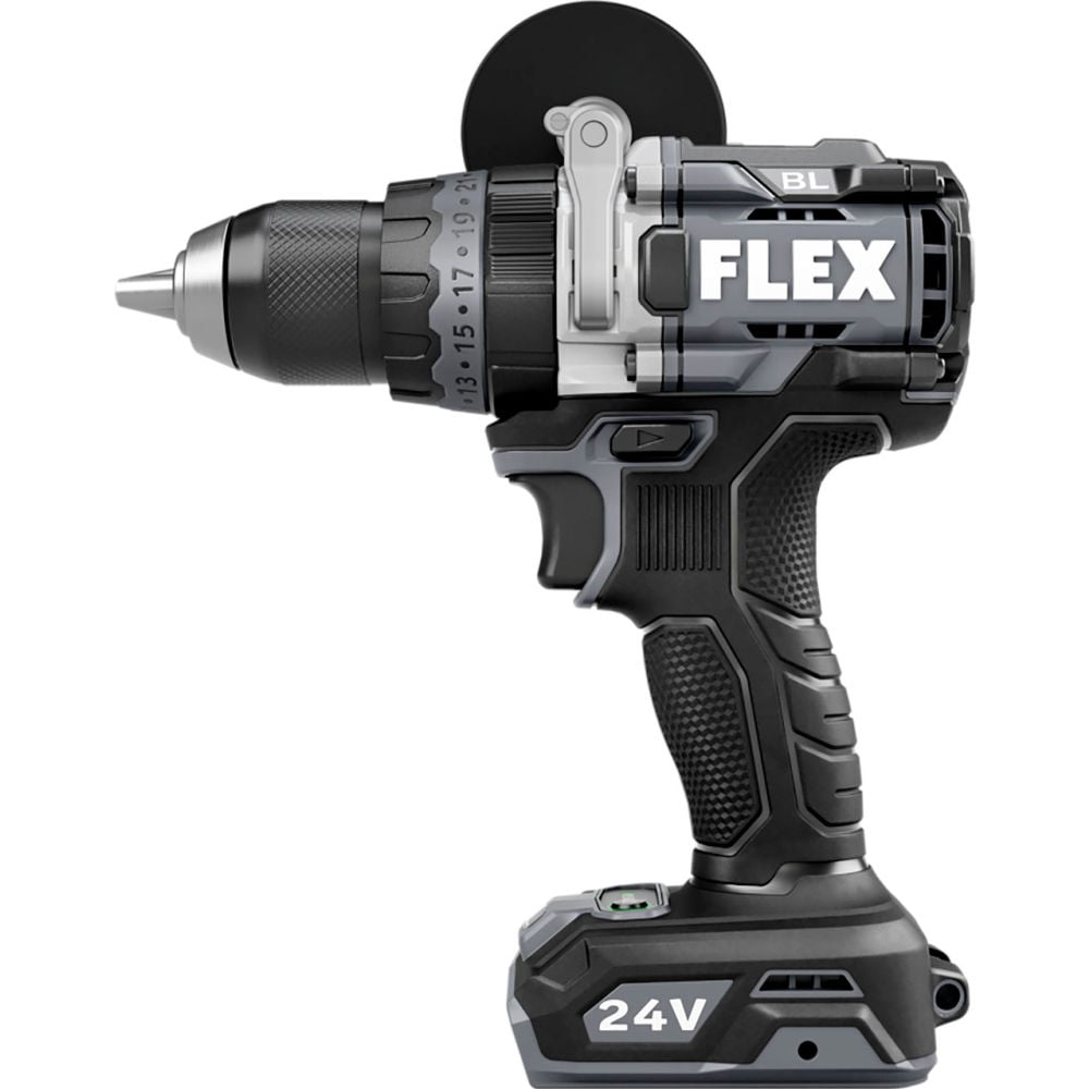 Chervon North America B3131314 Flex 1 to 2 in. Hammer Drill Driver Bare Tool with Turbo Mode - 2 Speed - 24V