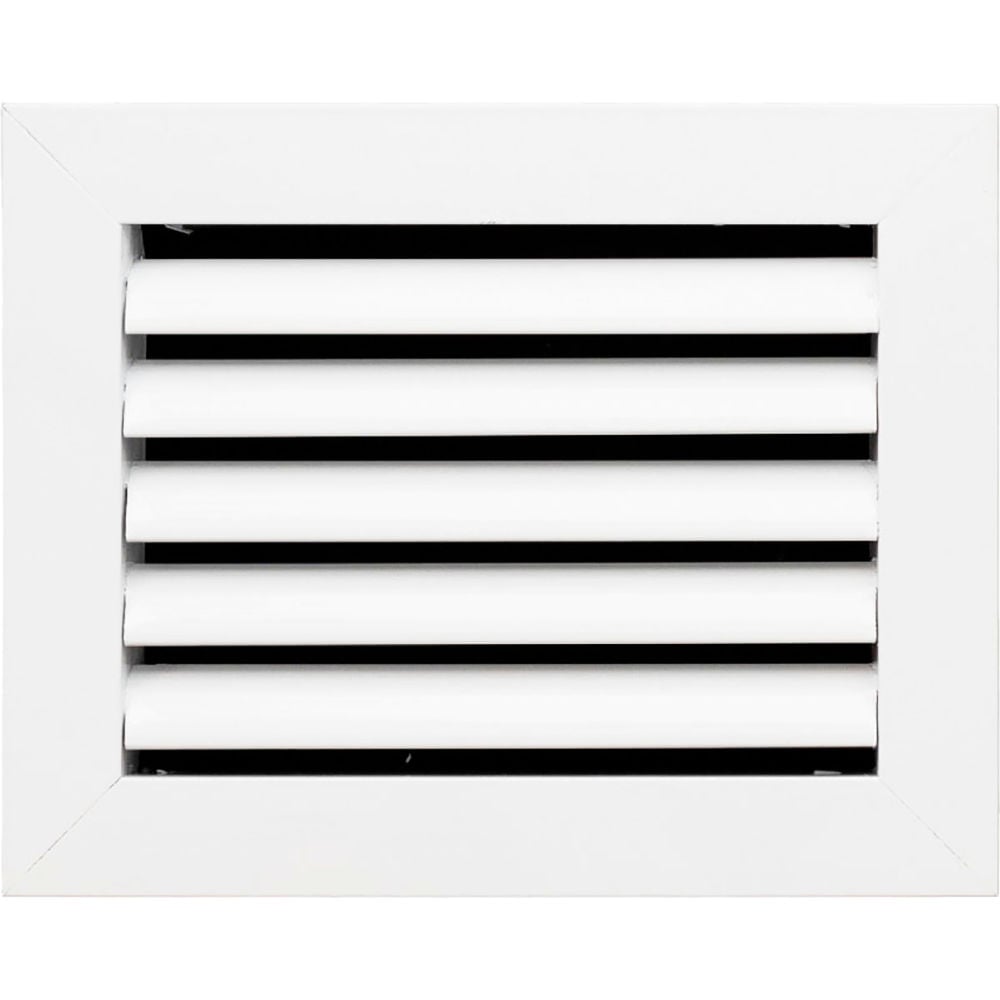 B3214273 ACAMINAIRE Aluminum Return Air Vent Grille, White - 8 x 6 in.