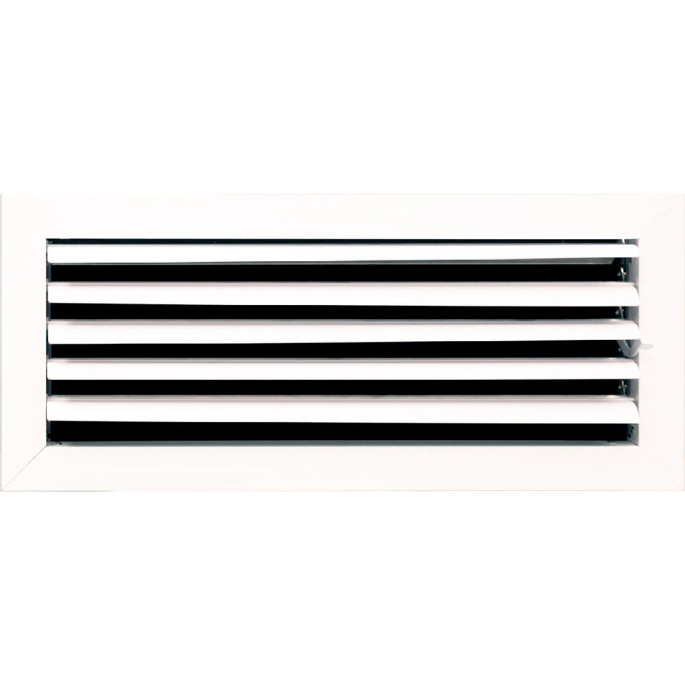 B3214399 ACAMINAIRE 1-Way Aluminum Ceiling Diffuser, White - 16 x 6 in.