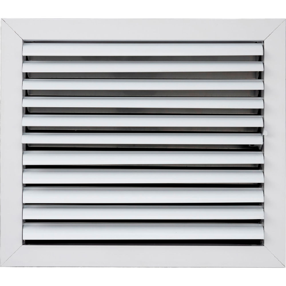 B3214345 ACAMINAIRE 1-Way Aluminum Ceiling Diffuser, White - 14 x 12 in.