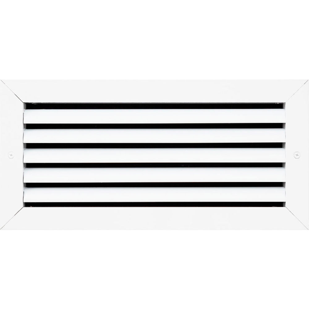B3214361 ACAMINAIRE Aluminum Return Air Vent Grille, White - 14 x 6 in.