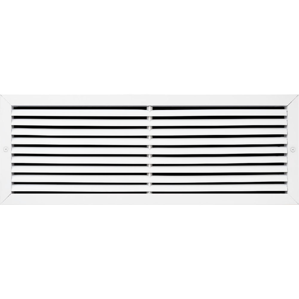 B3214256 ACAMINAIRE Aluminum Return Air Vent Grille, White - 30 x 10 in.