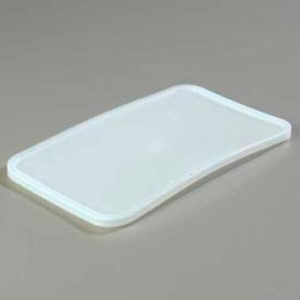 Picture of Carlisle Sanitary Maintenance B637960 Stopples Lid - 14.375 x 8.5 x 0.5 in. - Clear