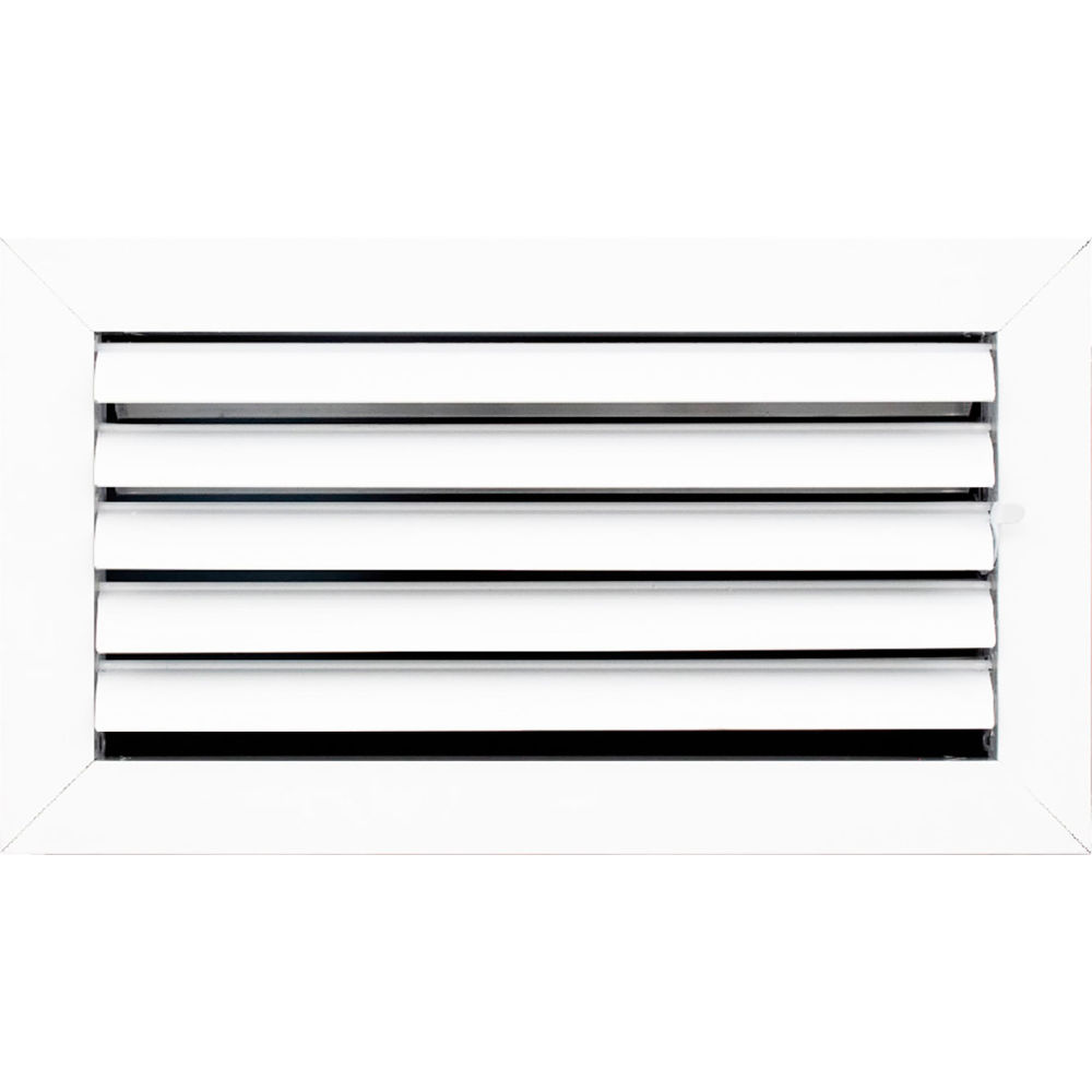 B3214311 ACAMINAIRE 1-Way Aluminum Ceiling Diffuser, White - 12 x 6 in.