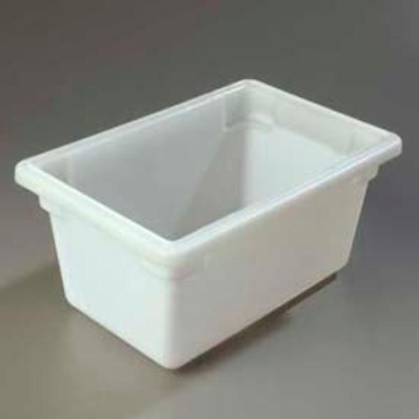 Picture of Carlisle Sanitary Maintenance B637813 Stopples Storage Container - 18 x 12 x 9 in. - White