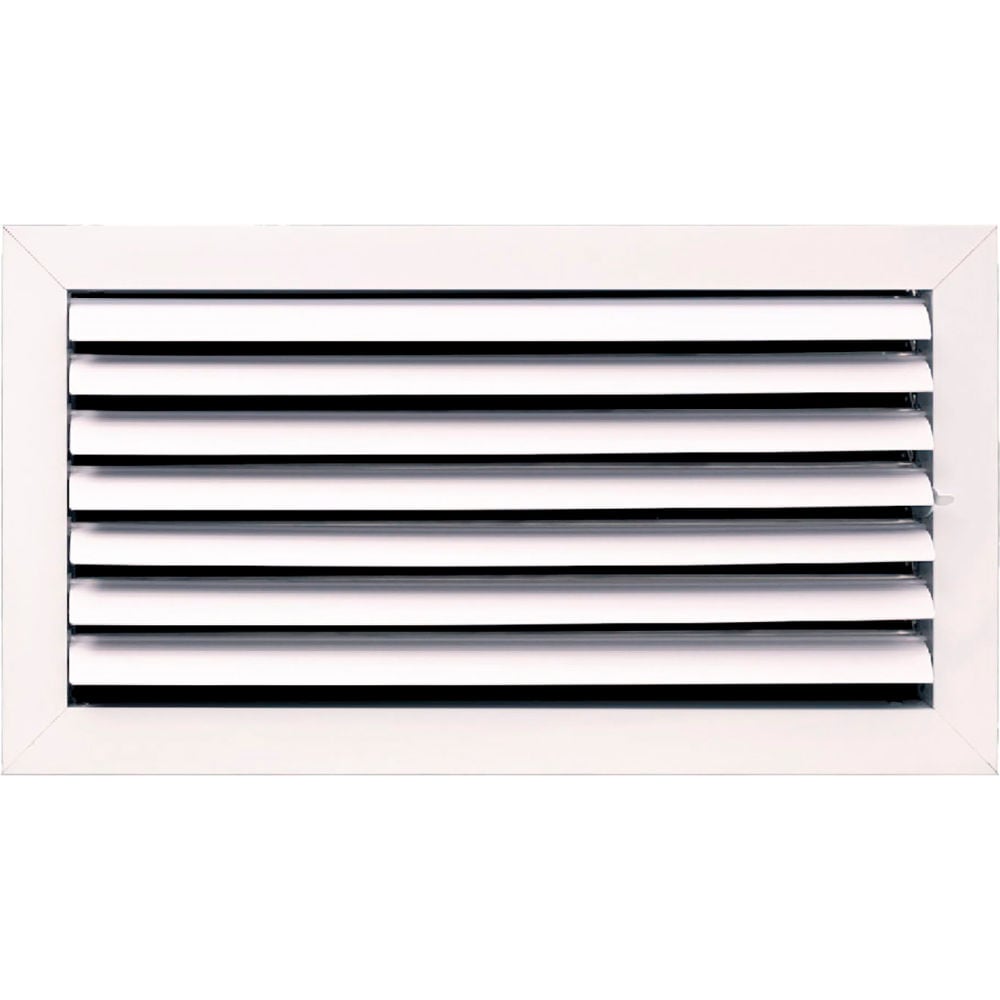 B3214400 ACAMINAIRE 1-Way Aluminum Ceiling Diffuser, White - 16 x 8 in.
