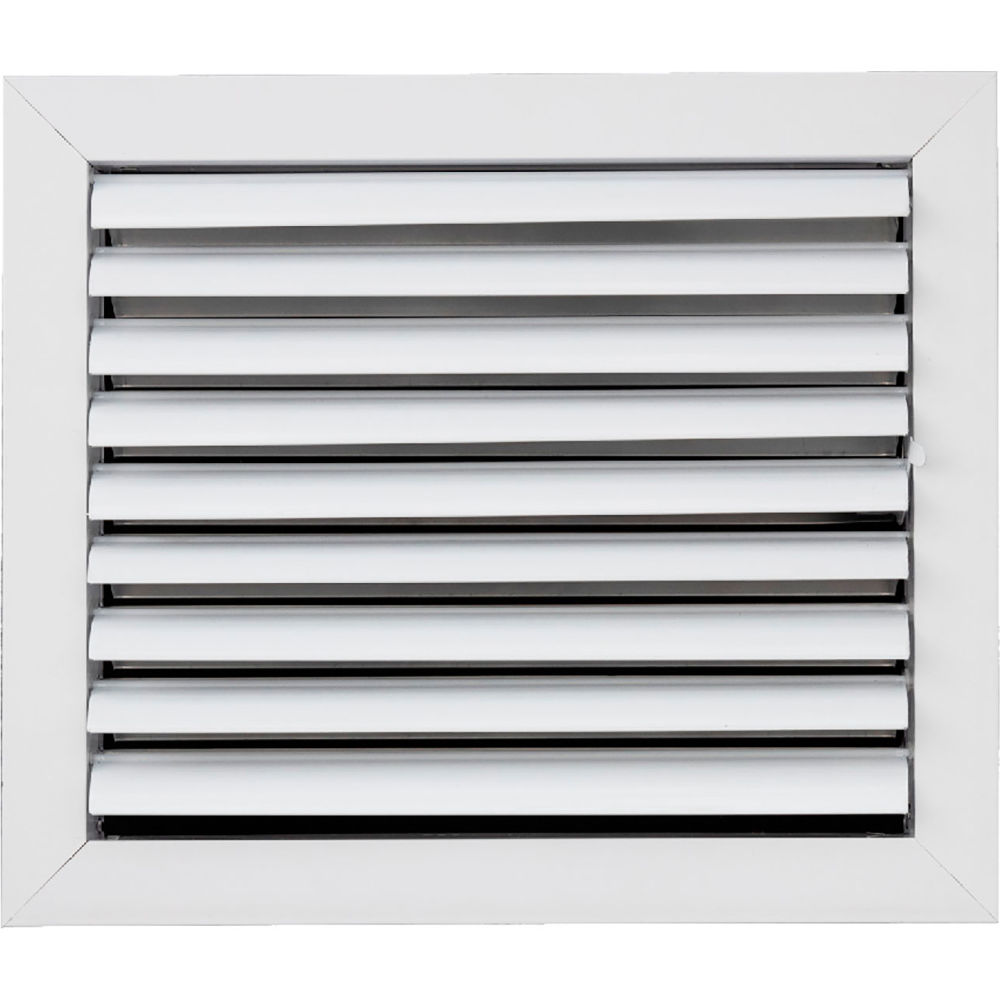 B3214340 ACAMINAIRE 1-Way Aluminum Ceiling Diffuser, White - 12 x 10 in.