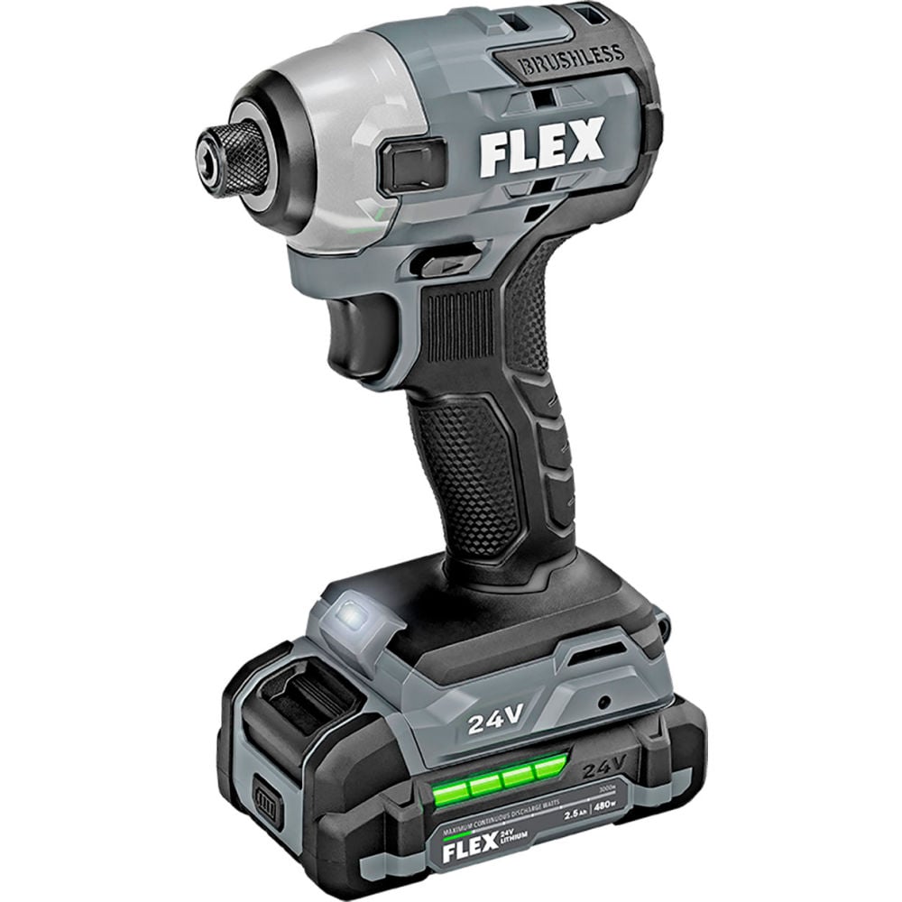Chervon North America B3131267 Flex Impact Driver Kit - Brushless - 24V