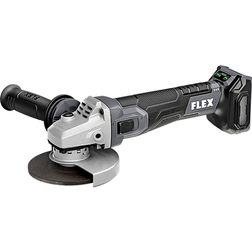Chervon North America B3131347 Flex 5 in. Variable Speed Angle Grinder Brushless Bare Tool with Side Switch - 24V - 10000 RPM - Black
