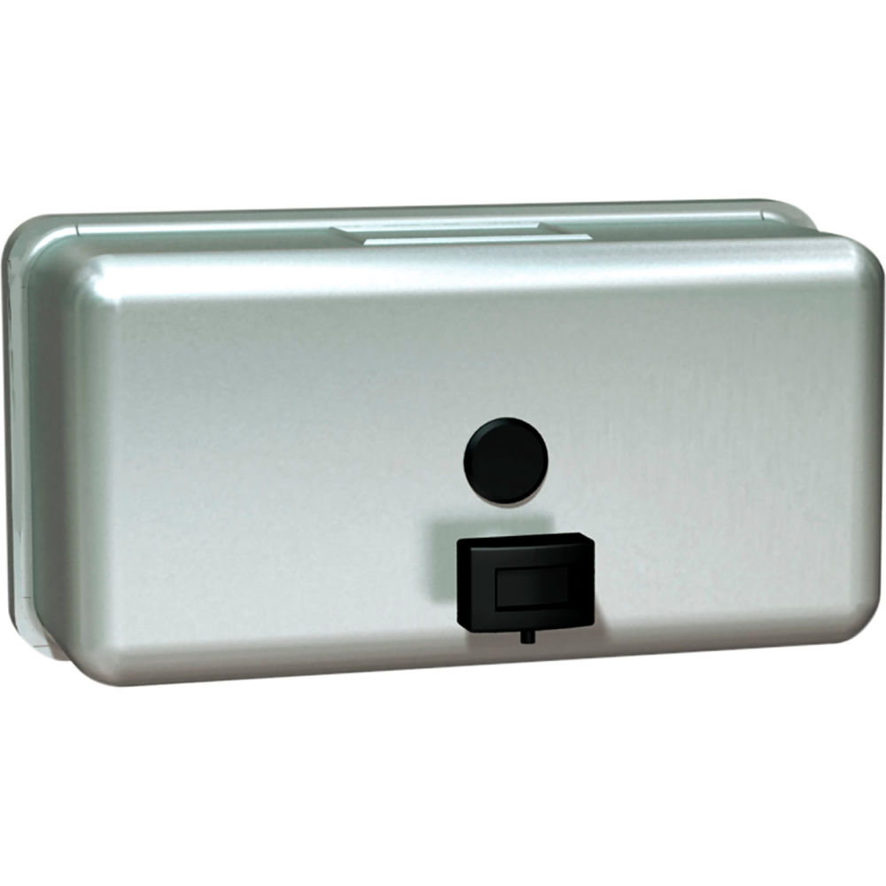 3289900 Stainless Horizontal Soap Dispenser - 10-0345, Silver