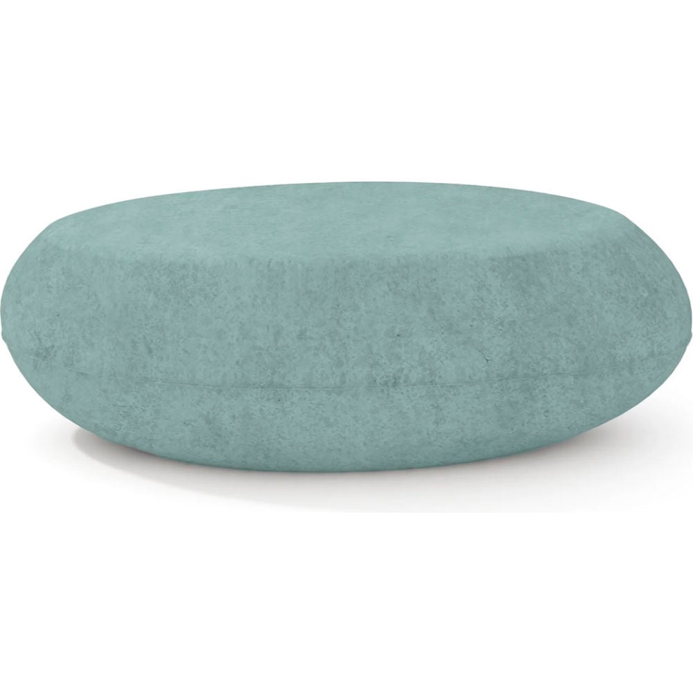 B3219217 24 x 36 in. Indoor & Outdoor Pebble Table - Medium - Turquoise Concrete