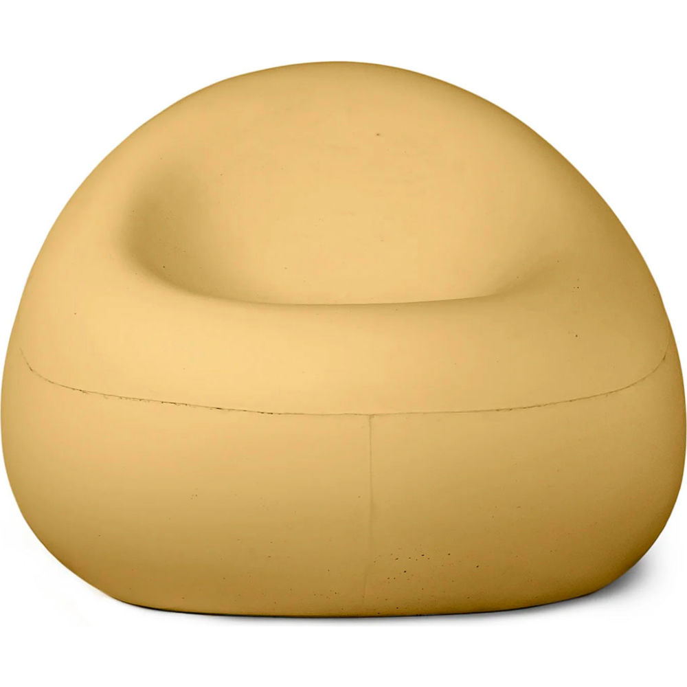 B3219260 Bubble Lounge Chair - Mustard Concrete