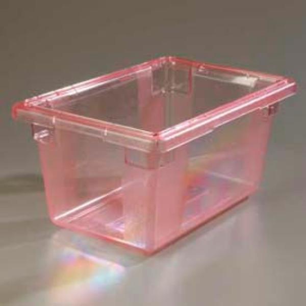 Picture of Carlisle Sanitary Maintenance B637893 Stopples Storage Container - 18 x 12 x 9 in. - Red