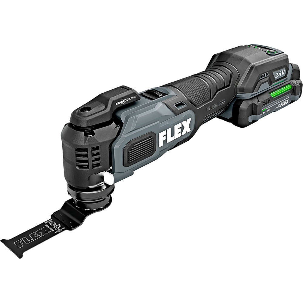 Chervon North America B3131355 Flex Oscillating Multi Tool Kit - 24V - Black