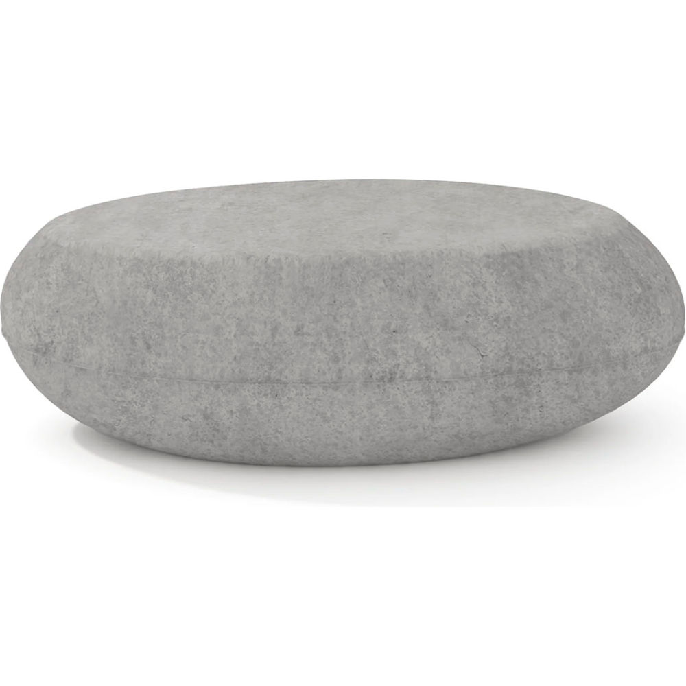 B3219128 24 x 36 in. Indoor & Outdoor Pebble Table - Medium - Stone Concrete