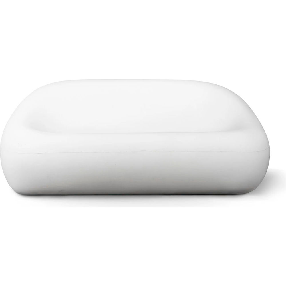 B3219211 Bubble Couch Loveseat - White Concrete