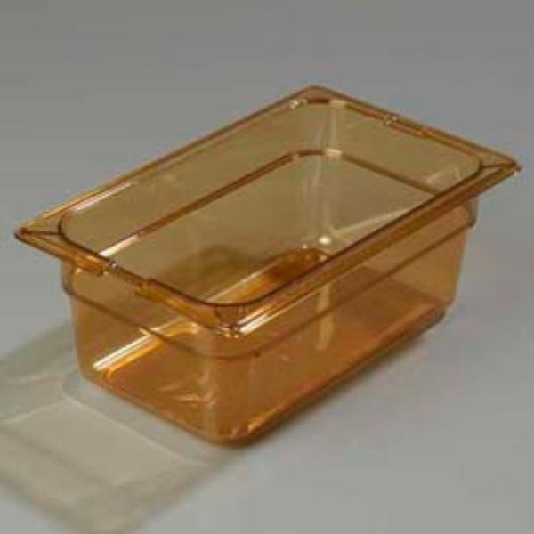 Picture of Carlisle Sanitary Maintenance B638041 Topnotch Pan - 10.25 x 6.375 x 4 in. - Amber