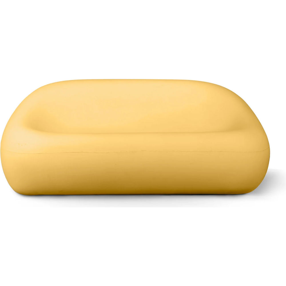 B3219197 Bubble Couch Loveseat - Mustard Concrete