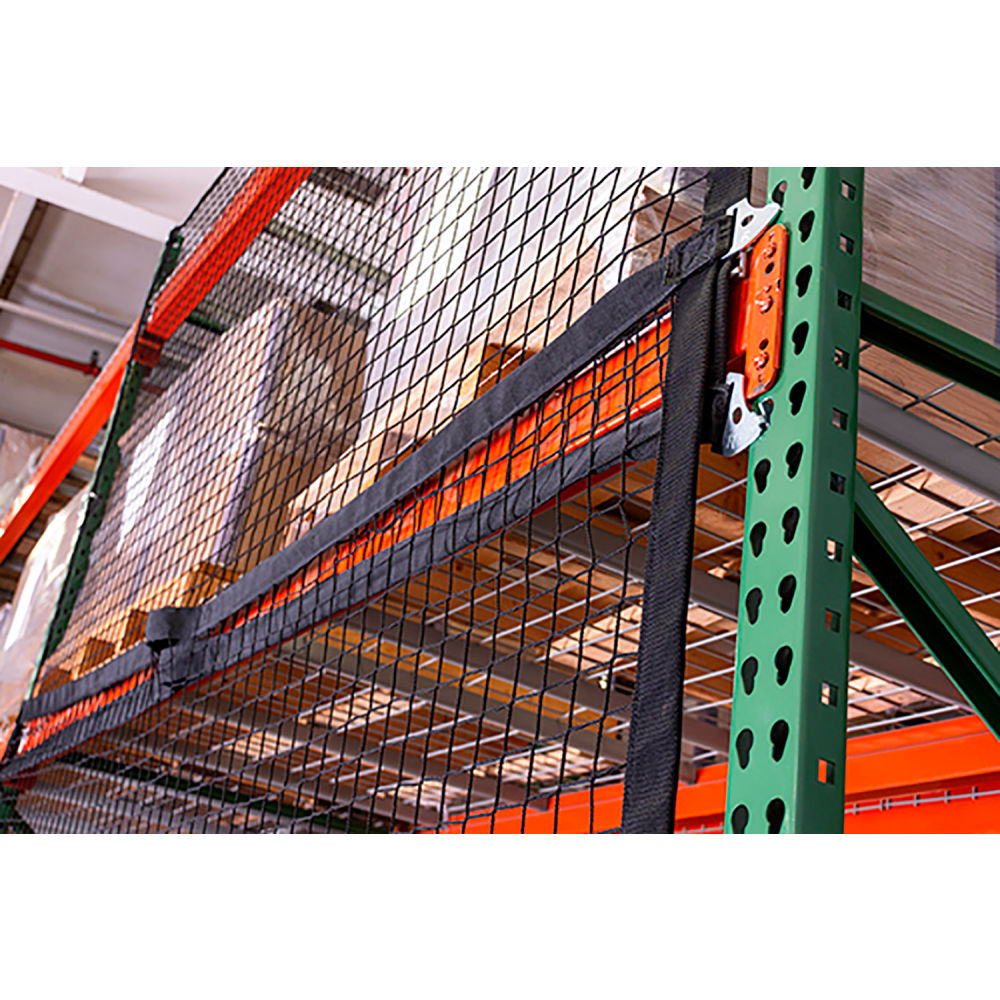 B3125298 Safety Solutions Modular Safety Netting for 144 in. Bay - Standard Attachment - 4.40 lbs - Black
