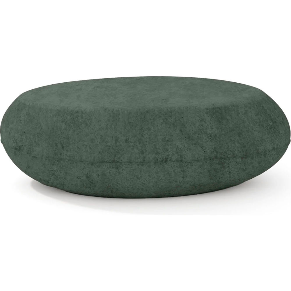 B3219202 24 x 36 in. Indoor & Outdoor Pebble Table - Medium - Kale Concrete