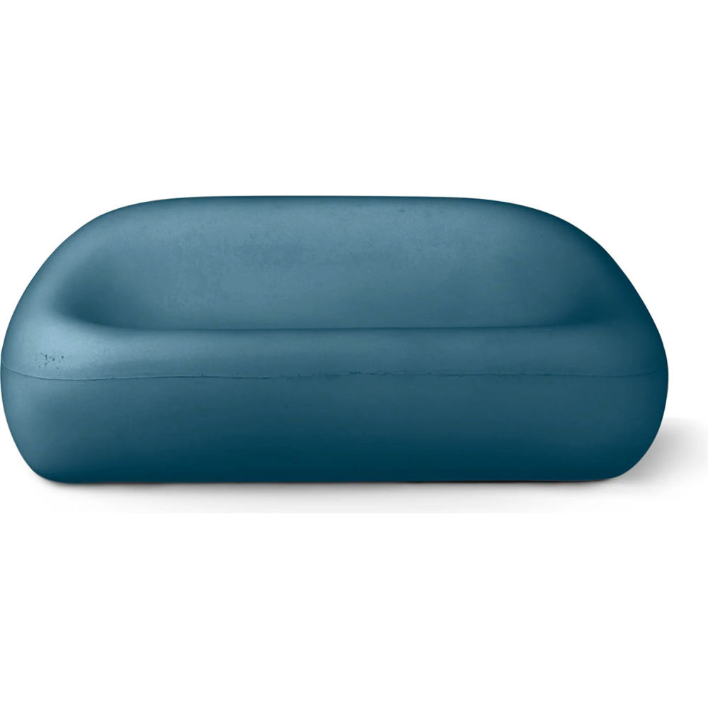 B3219179 Bubble Couch Loveseat - Dark Blue Concrete
